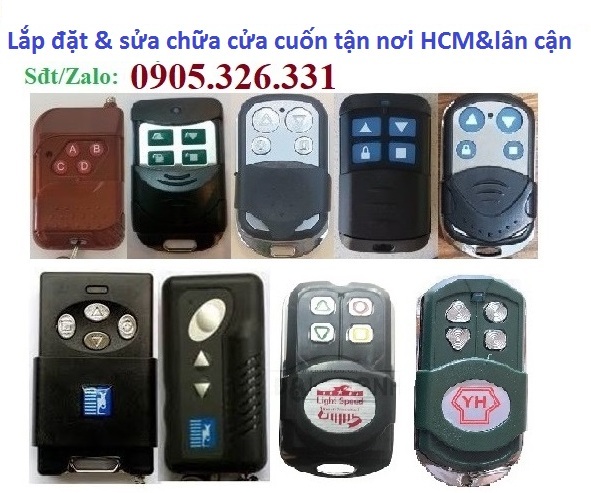 Tay điều khiển cửa cuốn CH - Tần số 365