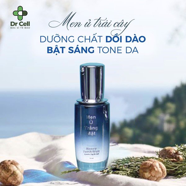Men Ủ Trắng Mặt Dr Cell 50g kích trắng nhả nắng hỗ trợ mờ thâm nám