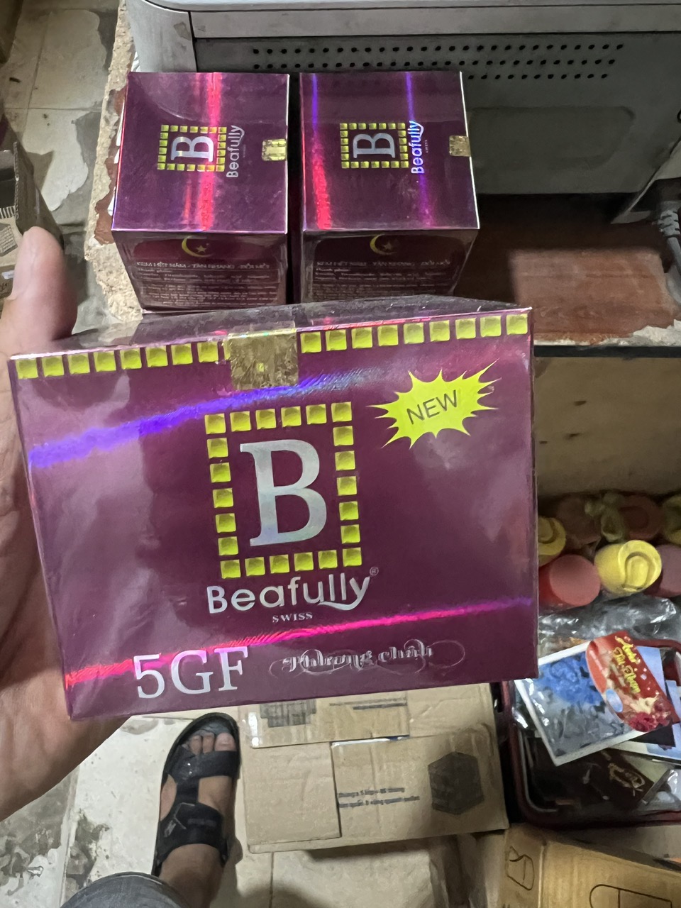 KEM DƯỠNG DA CHỐNG LÃO HÓA CAO CẤP - 5GF BEAFULLY