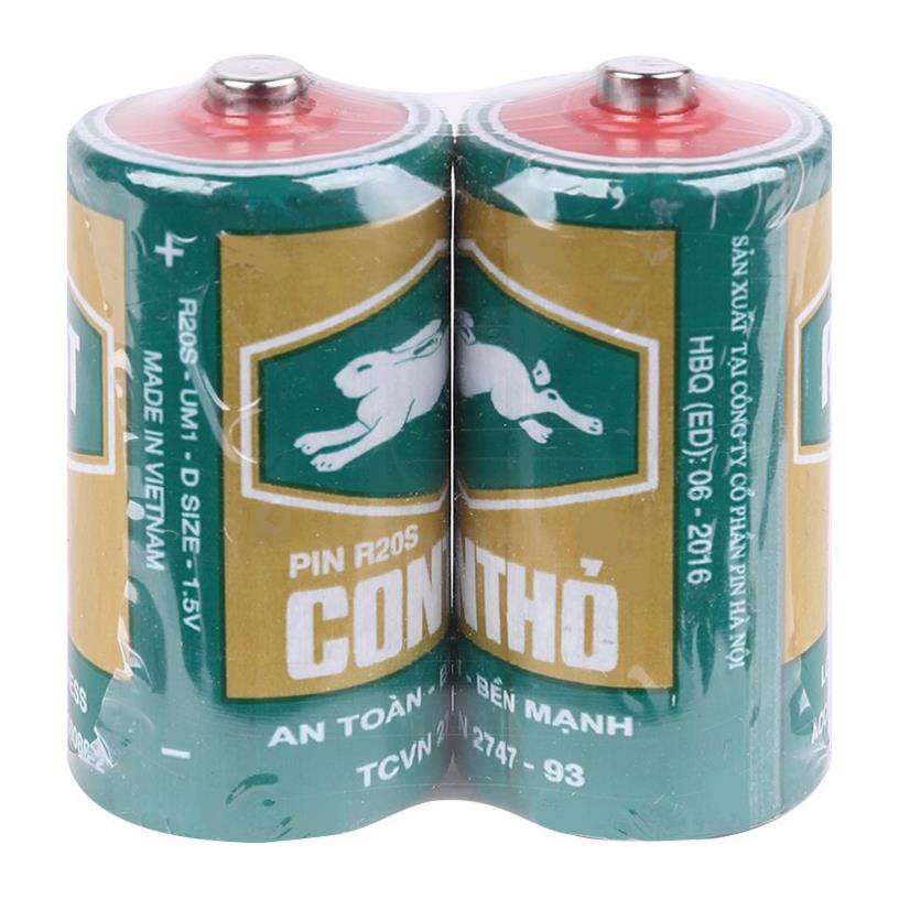 Pin đại Con Thỏ R20S - 1 đôi (1 hộp 12 viên)
