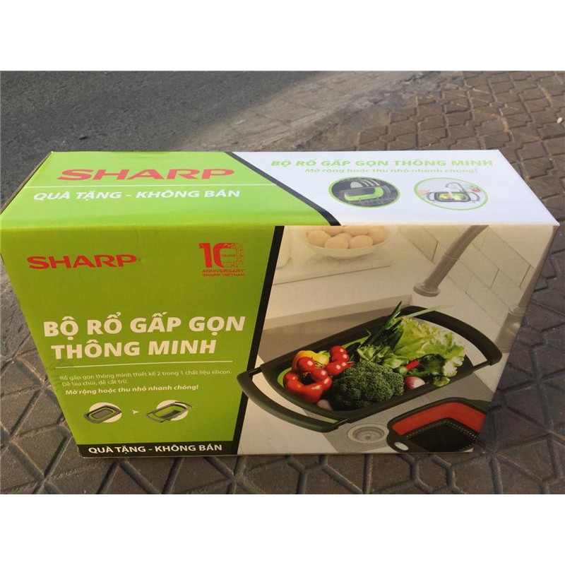 [HCM]BỘ RỖ GẮP GỌN THÔNG MINH SHARP