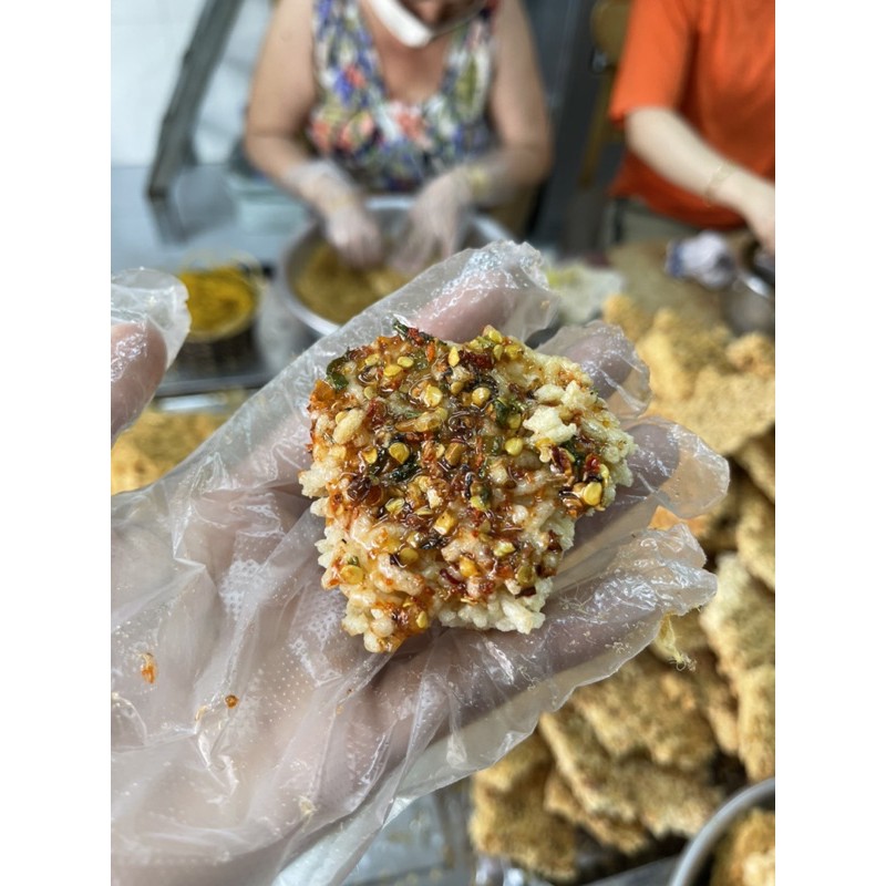 Cơm Cháy Mắm Hành Cay Vừa - 500G