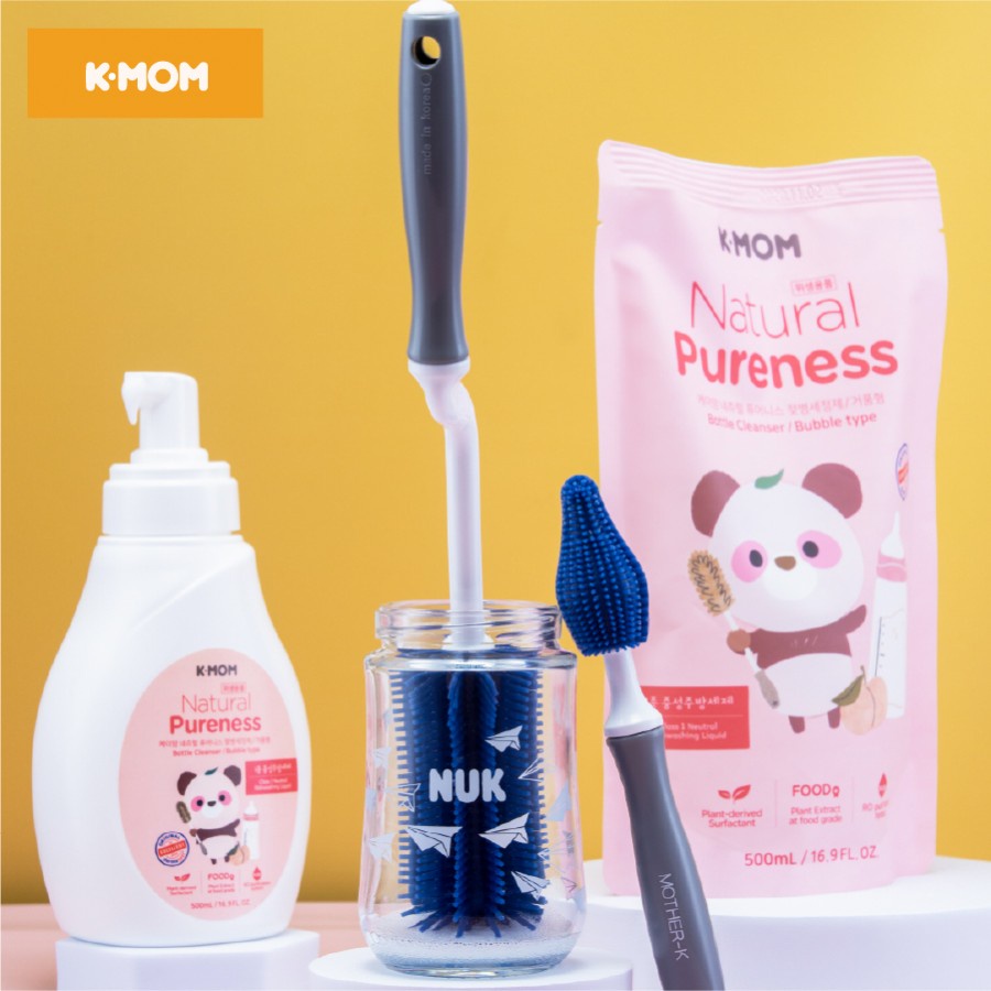 Nước RỬA BÌNH và rau quả hữu cơ K - MOM Hàn Quốc