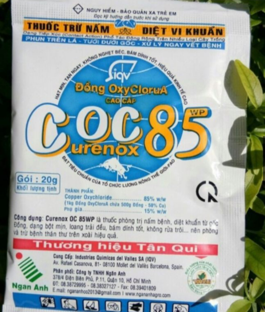 Trừ nấm bệnh,diệt vi khuẩn coc 85 wp