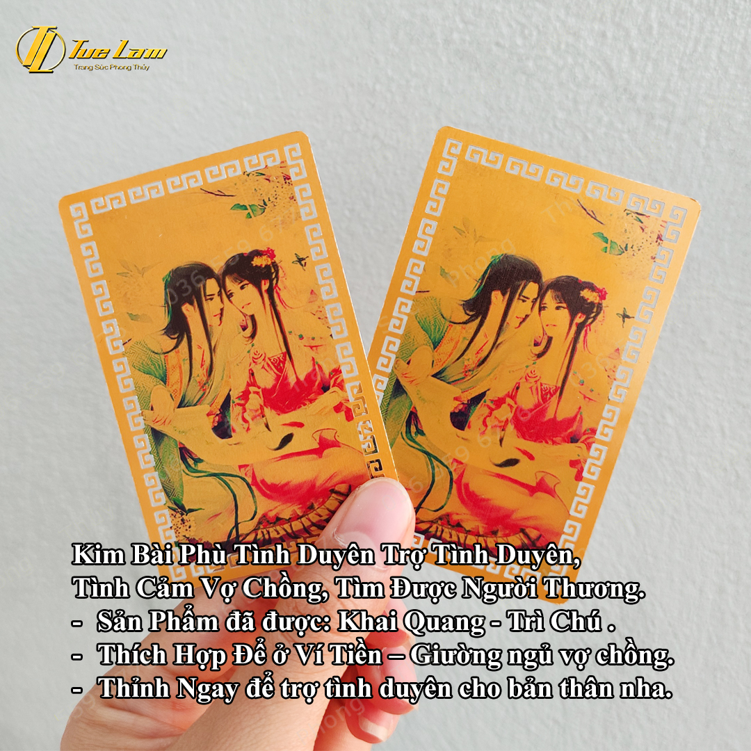 Kim Bài Linh Phù Tình Yêu Đôi Lứa - Yêu Đương - Bền Chặt