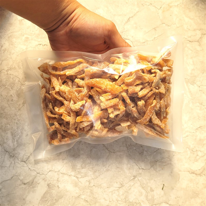 500gr mứt trần bì mứt vỏ quýt say cam thảo