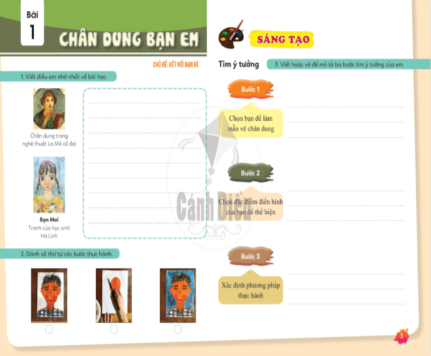 Vở Thực Hành Mĩ Thuật lớp 6 - Cánh Diều