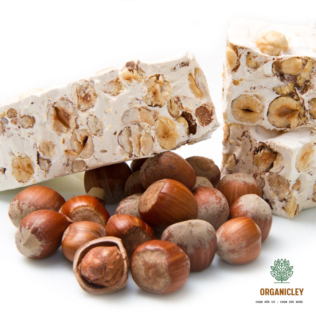Hạt Phỉ Hữu Cơ 200g Sottolestelle Organic Peeled Hazelnuts - Nhân Hạt Phỉ - Quả Phỉ - Cobnut - Filbert Nut - Hat Phi