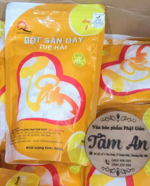 BỘT SẮN DÂY QUY NGUYÊN 500gr