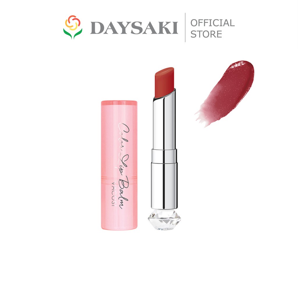Son dưỡng môi có nhiều màu lựa chọn Vacosi Soft Peach