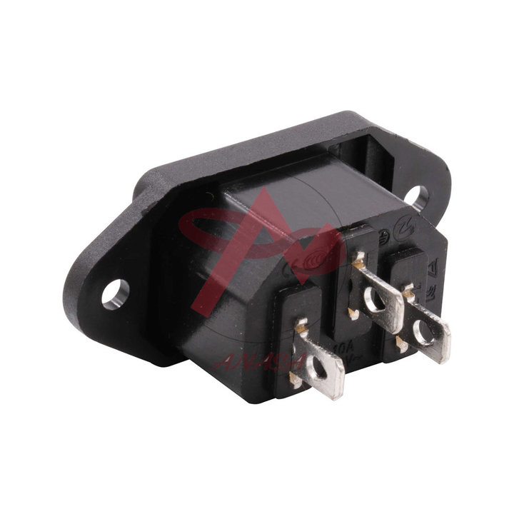 Jack Nguồn AC 3 Chân AC-008