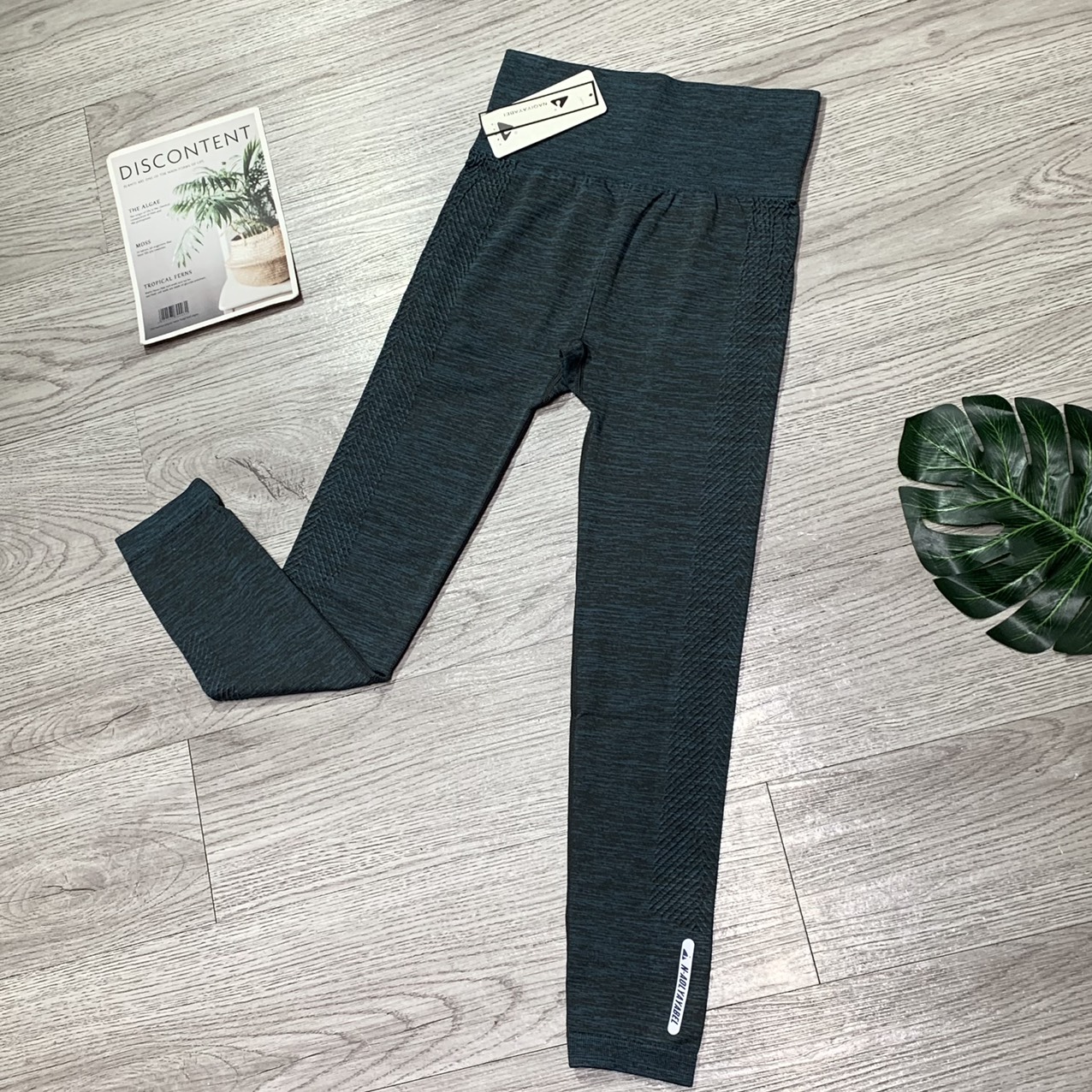 Quần Tập Gym Yoga Nữ Quần Dệt Naqi Gen Bụng Cao Cấp Bin Sports Q087