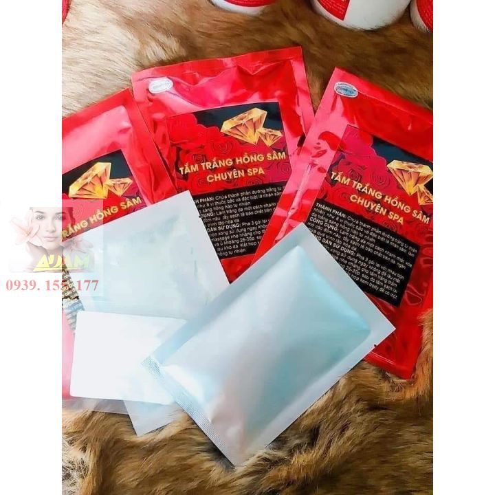 TẮM TRẮNG HỒNG SÂM
