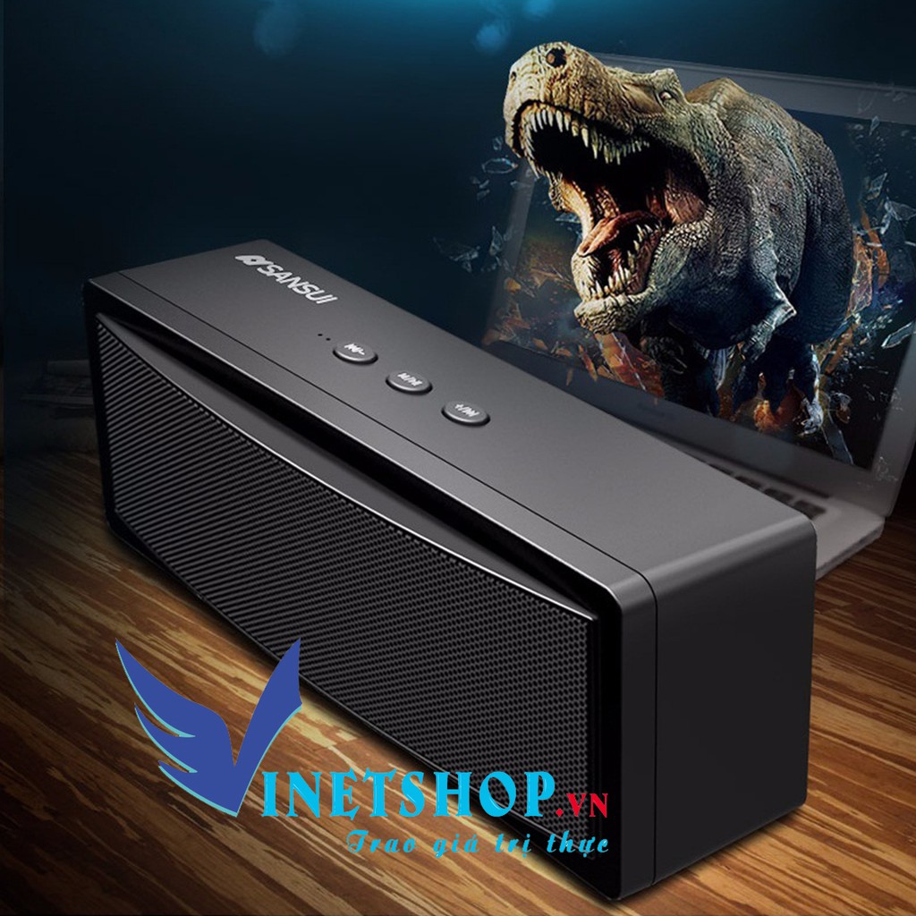 Loa bluetooth mini Sansui âm thanh vượt trội bảo hành 12 tháng -DC3498