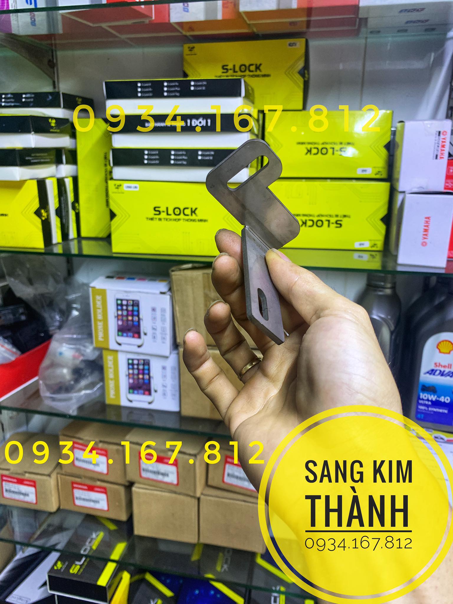 [HCM]Pát Gắn Đèn Trợ sáng lỗ kèn Winner X