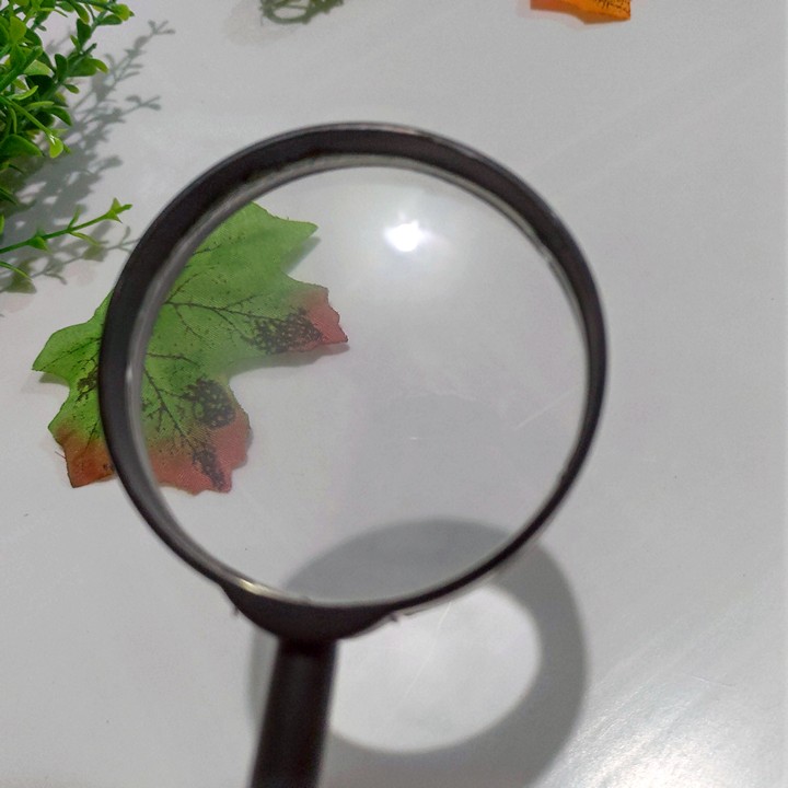 Magnifier, magnifying glass portable, small type (black), children toys, toys for baby