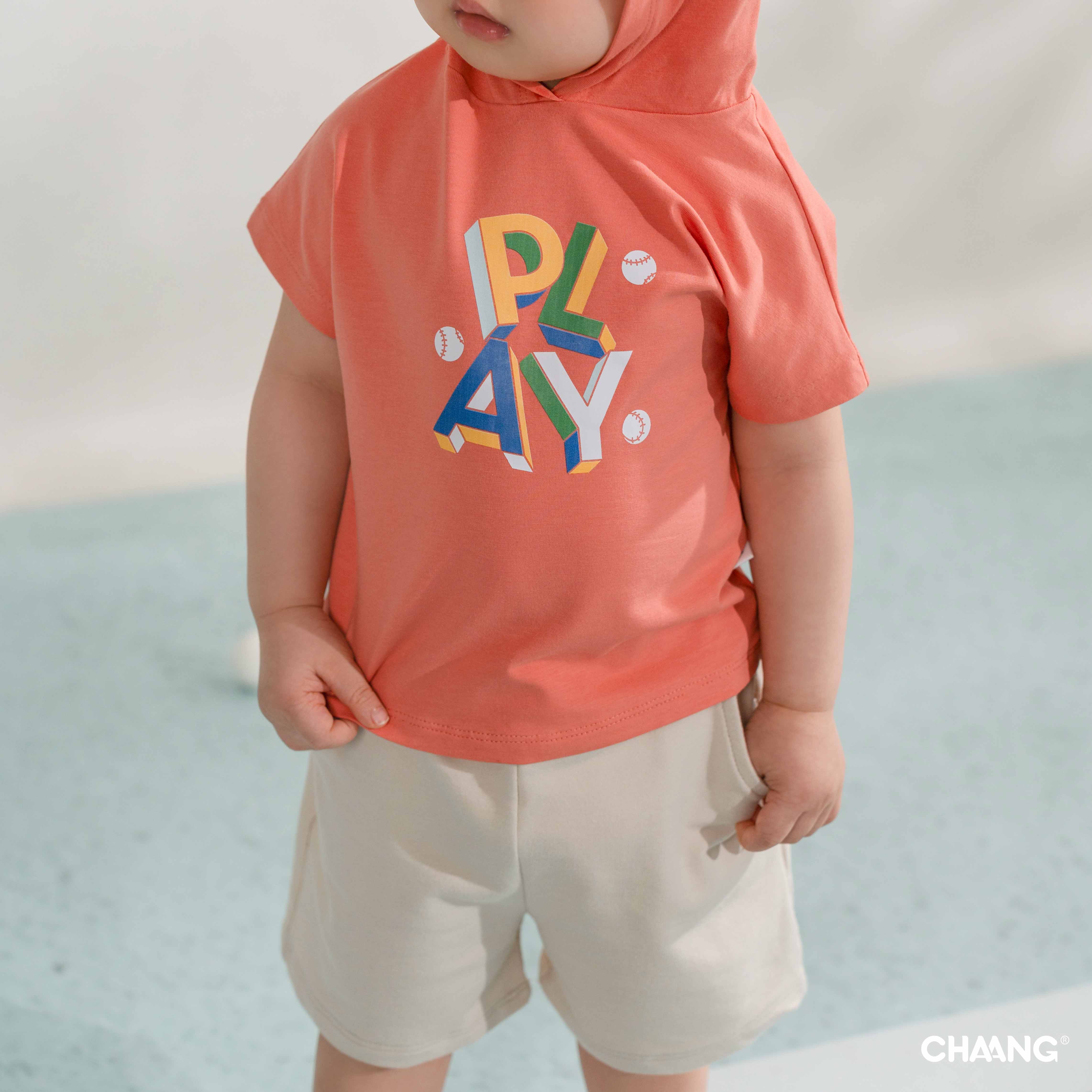 [CHAANG] Áo cộc tay có mũ Olympia Chaang