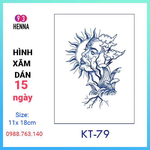 Hình Xăm Dán Tạm Thời 15 Ngày công nghệ NANO sắc nét không thể tẩy xóa