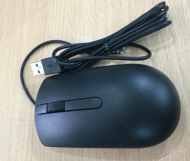 Mouse quang USB Dell MS116 - Hàng phân phối chính hãng