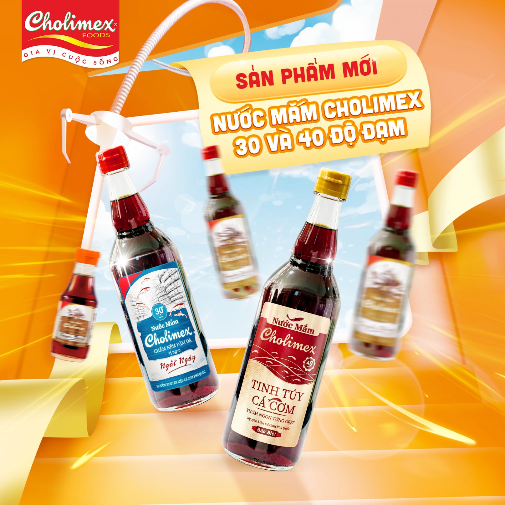 Nước mắm Cholimex 30 độ đạm - 500ml