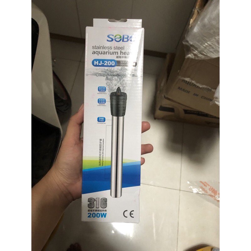 [HCM]Sưởi hồ cá 200W  sưởi giúp cá hết lạnh  sưởi ấm cá