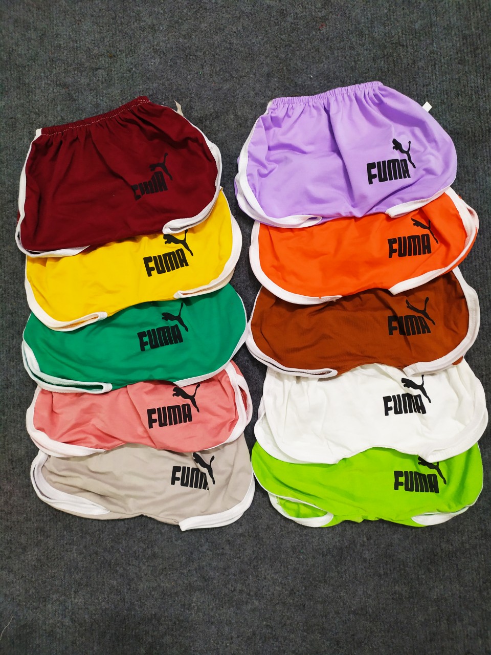 Sét 5 quần đùi chục cotton khỏe khoắn cho bé trai, bé gái 6-16kg