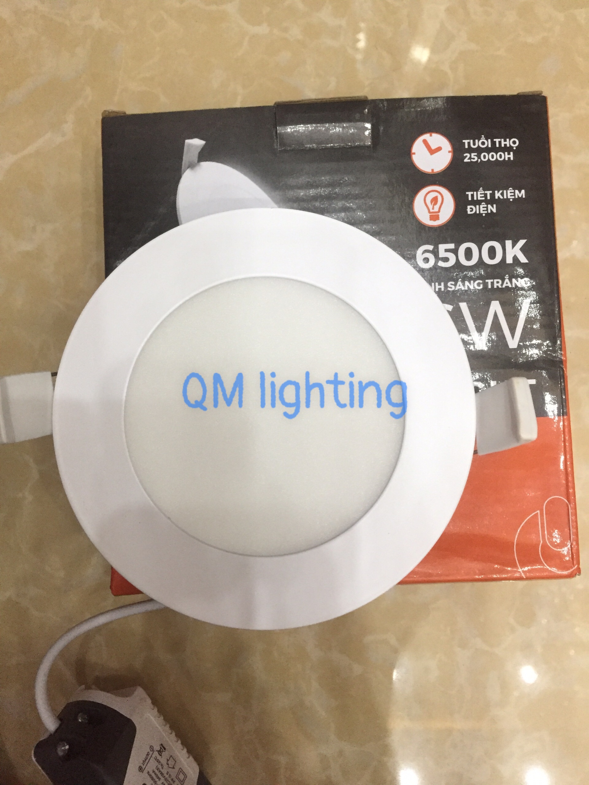 (HCM) Đèn led downlight siêu mỏng 9W 3 Chế độ ánh sáng NSD09C1 - Nanoco