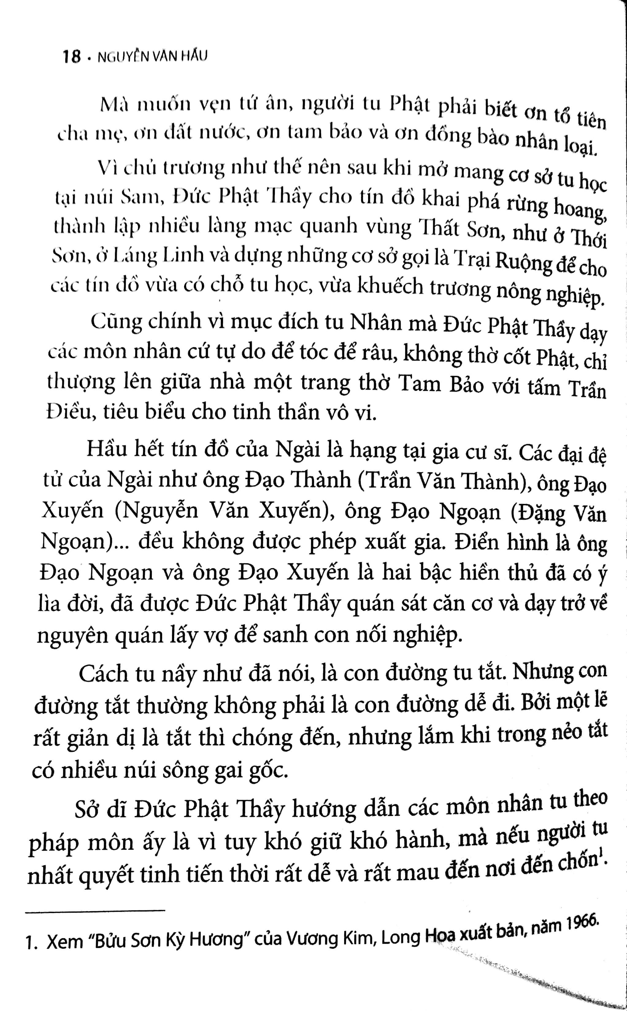 Sách Fahasa - Nhận Thức Phật Giáo Hòa Hảo (2018)