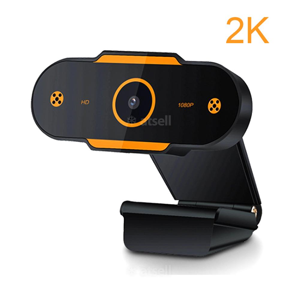 ROY 2K Webcam Full HD 1080P Web Camera For Computer USB webcam with microphone Auto focus webcams