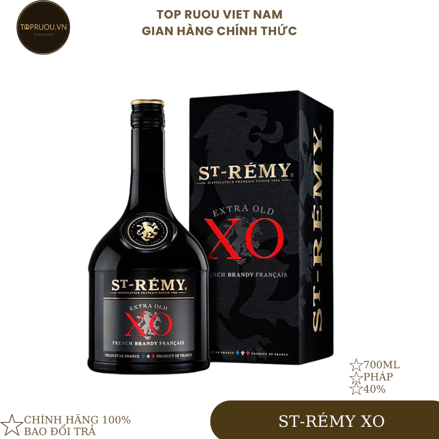 [Top Rượu VN] Rượu Brandy ST - Remy XO 700ml [Chính Hãng]