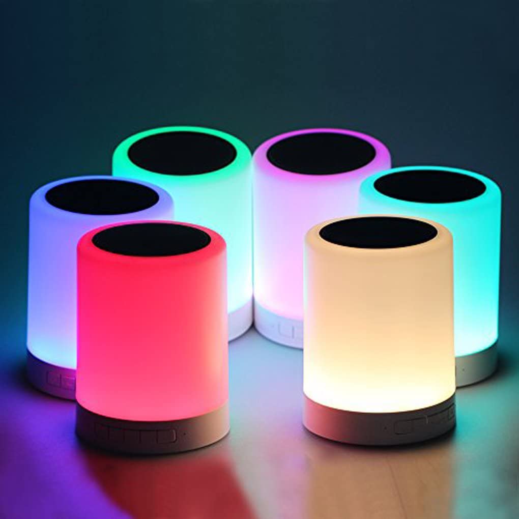 Loa Bluetooth Kiêm Đèn Ngủ Y2 Đổi Màu Cảm Ứng Cực Đẹp