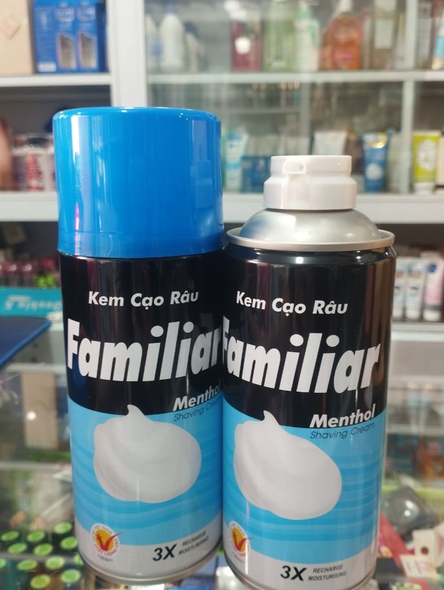 (Xanh dương) Kem Cạo Râu Familiar 275ml