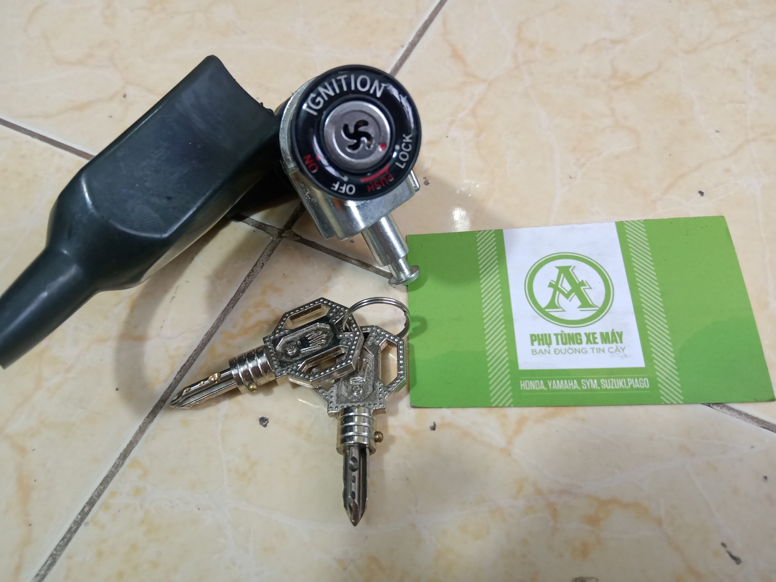 Khoá Xe Wave,Dream 4 cạnh