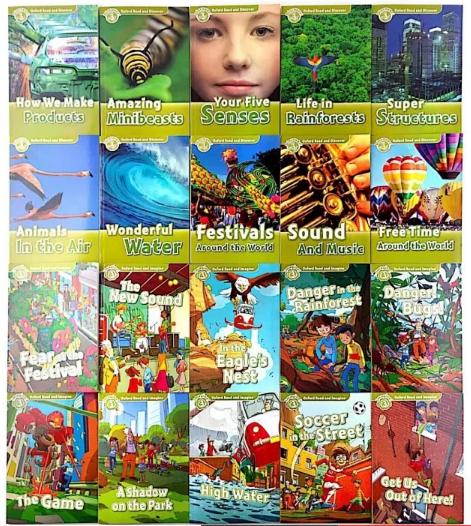 [Sách nhập khẩu] Oxford Read and Discover/ Imagine – Level 3 (20 quyển + File nghe)