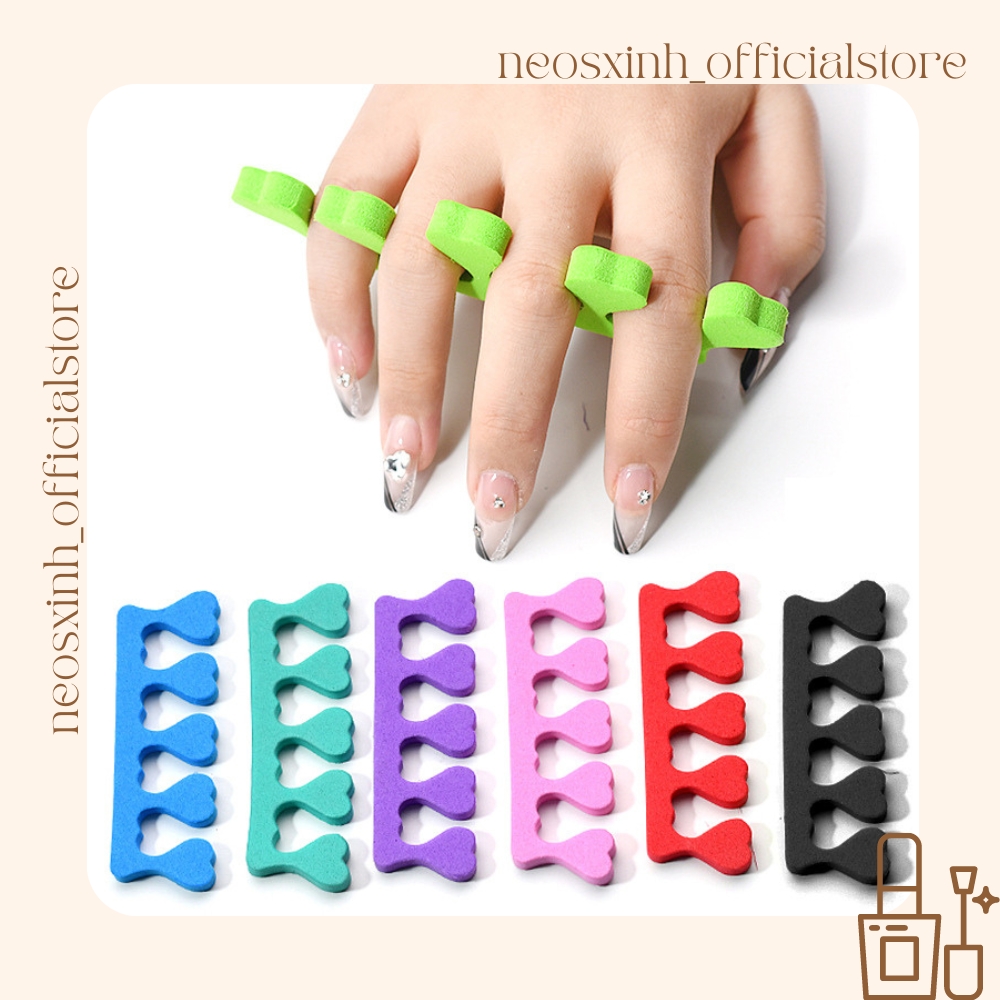 Kẹp Xốp Tách Móng Tay Móng Chân - Neosxinh Nails
