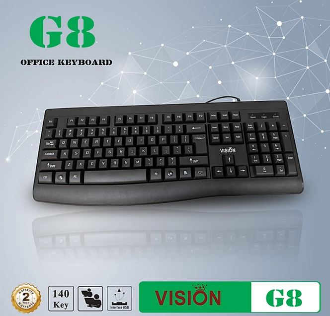 Bàn phím có dây cho máy tính Bosston Vision G8