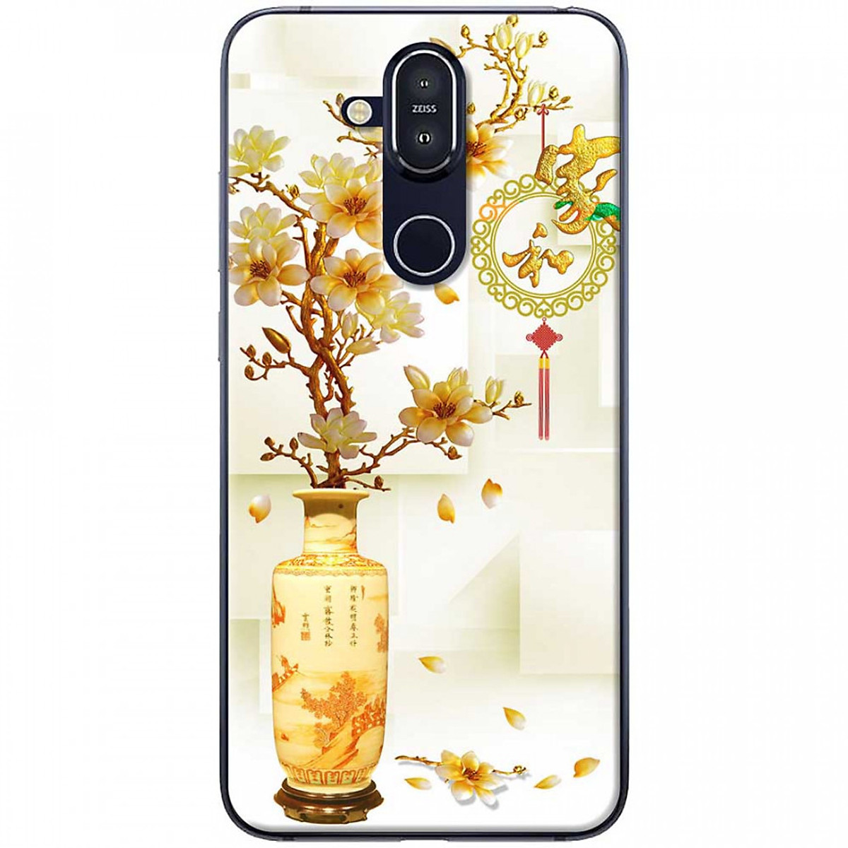 Ốp lưng dành cho Nokia 8.1 mẫu Chậu sứ