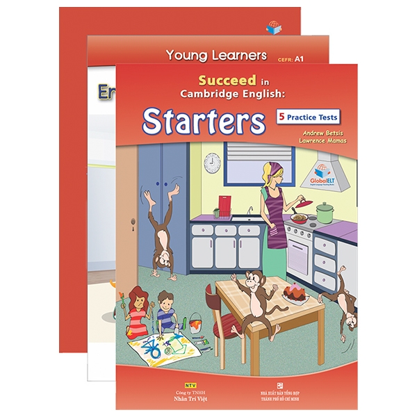 Fahasa - Succeed In Cambridge English: Starters (Bộ 3 Cuốn Kèm CD)