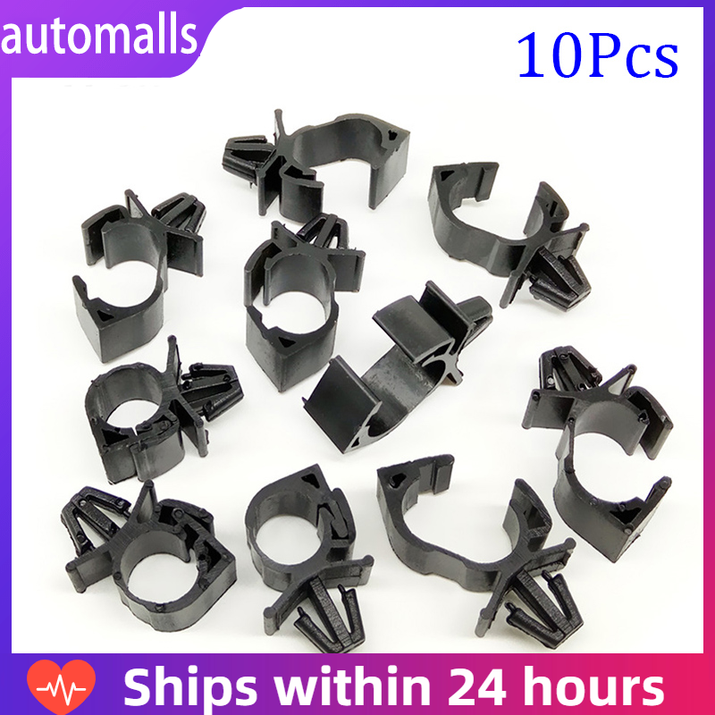 Automalls 10pcs Car Wire Harness Fasteners For Fixed Clips Automatic Route Clamp Cable