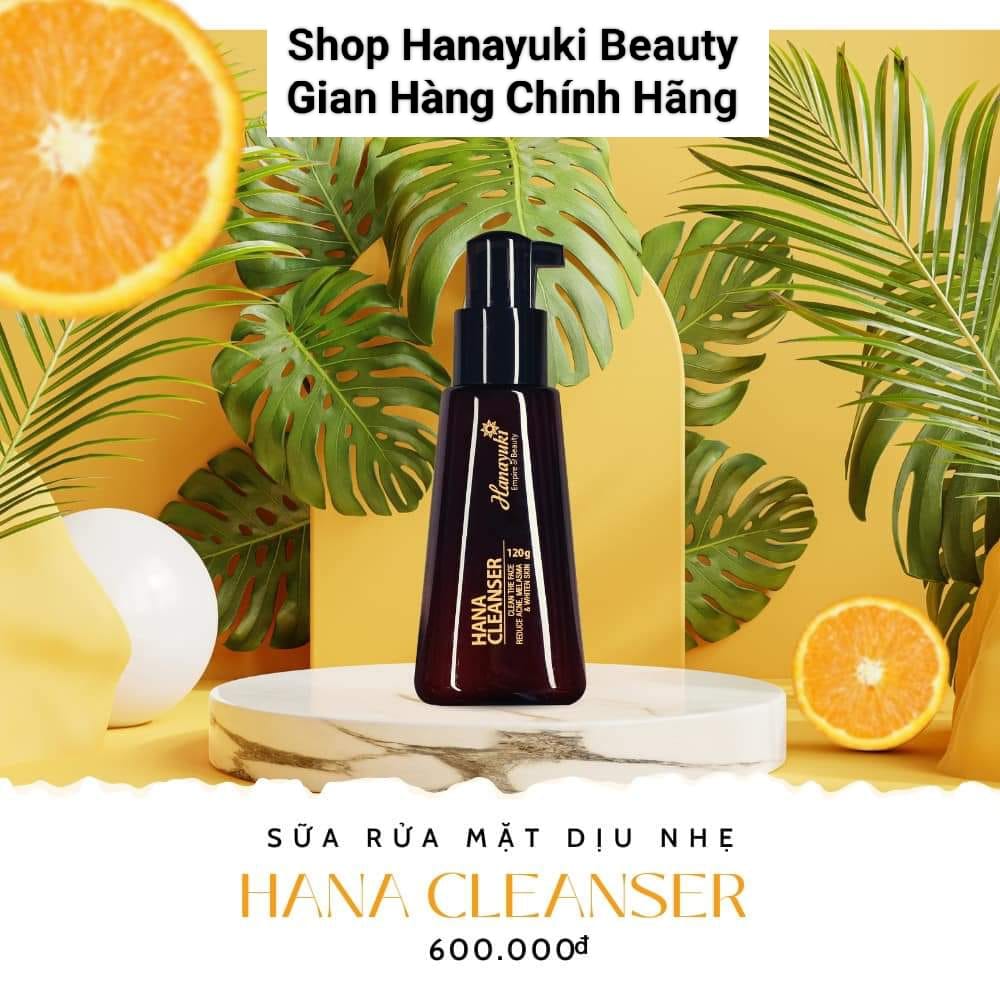 [Chính hãng Hanayuki, Date 2027] Sữa Rửa Mặt Y Học Hanayuki Hana Cleanser