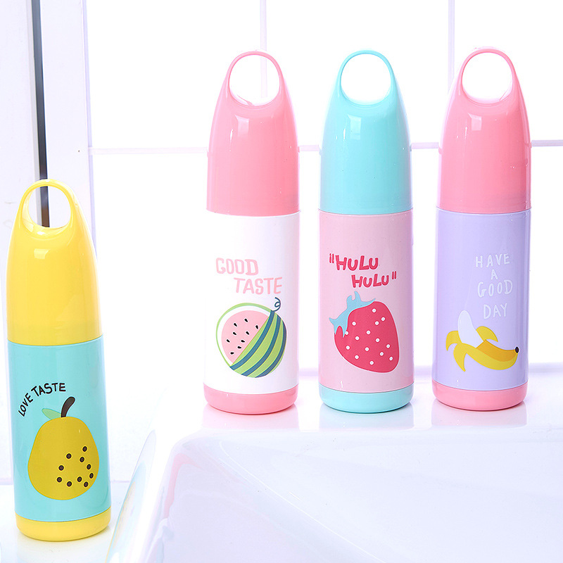 Hộp Đựng Bàn Chải Và Kem Đánh Răng Hình Trái Cây Siêu Yêu