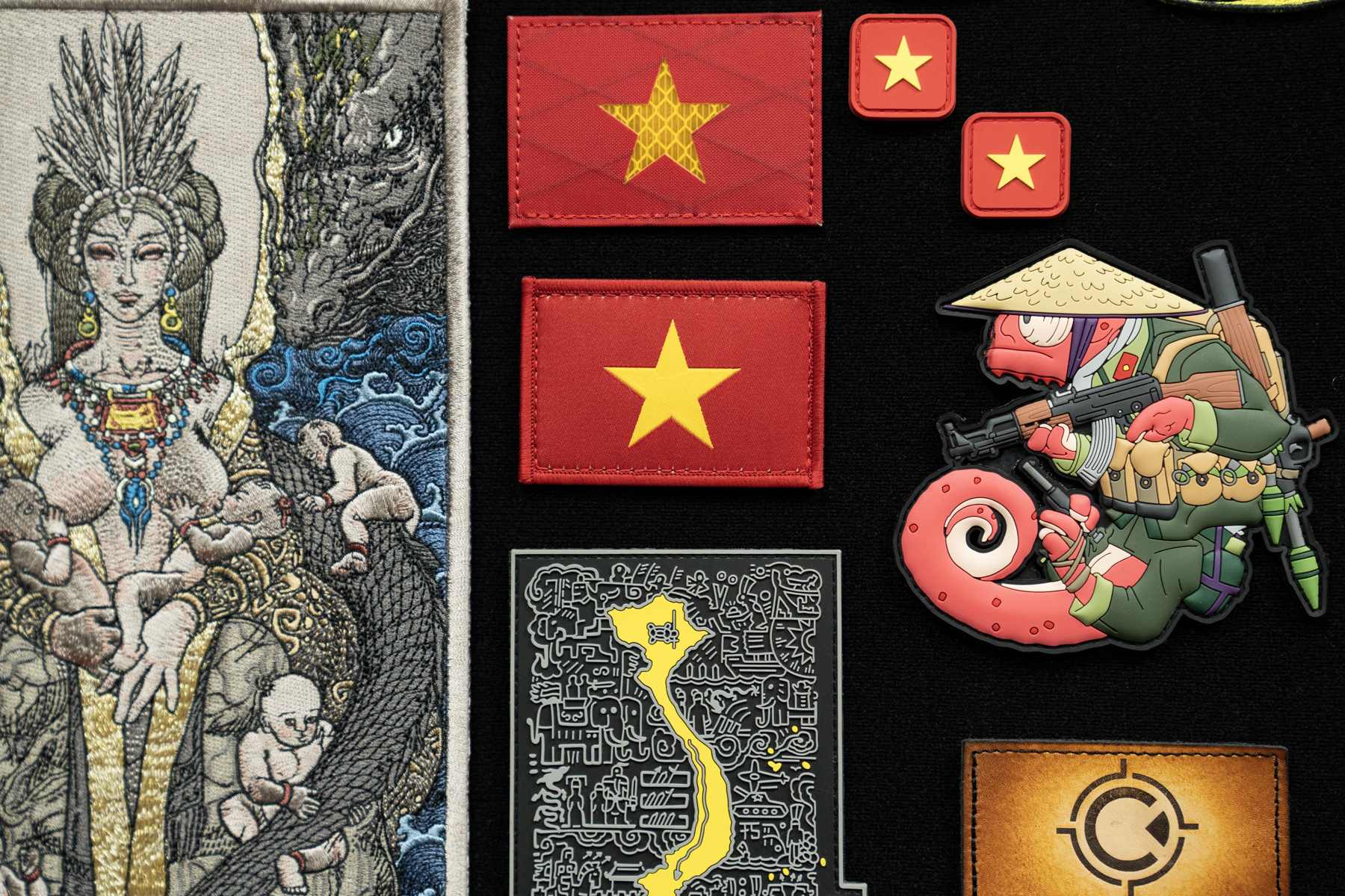 Patch Cờ Việt Nam x Chuyentactical