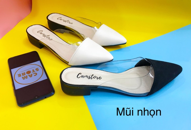 GIÀY SỤC BÍT MŨI CAMSTORE PHỐI MEKA SIÊU XINH GIÀY BÍT MŨI giá rẻ