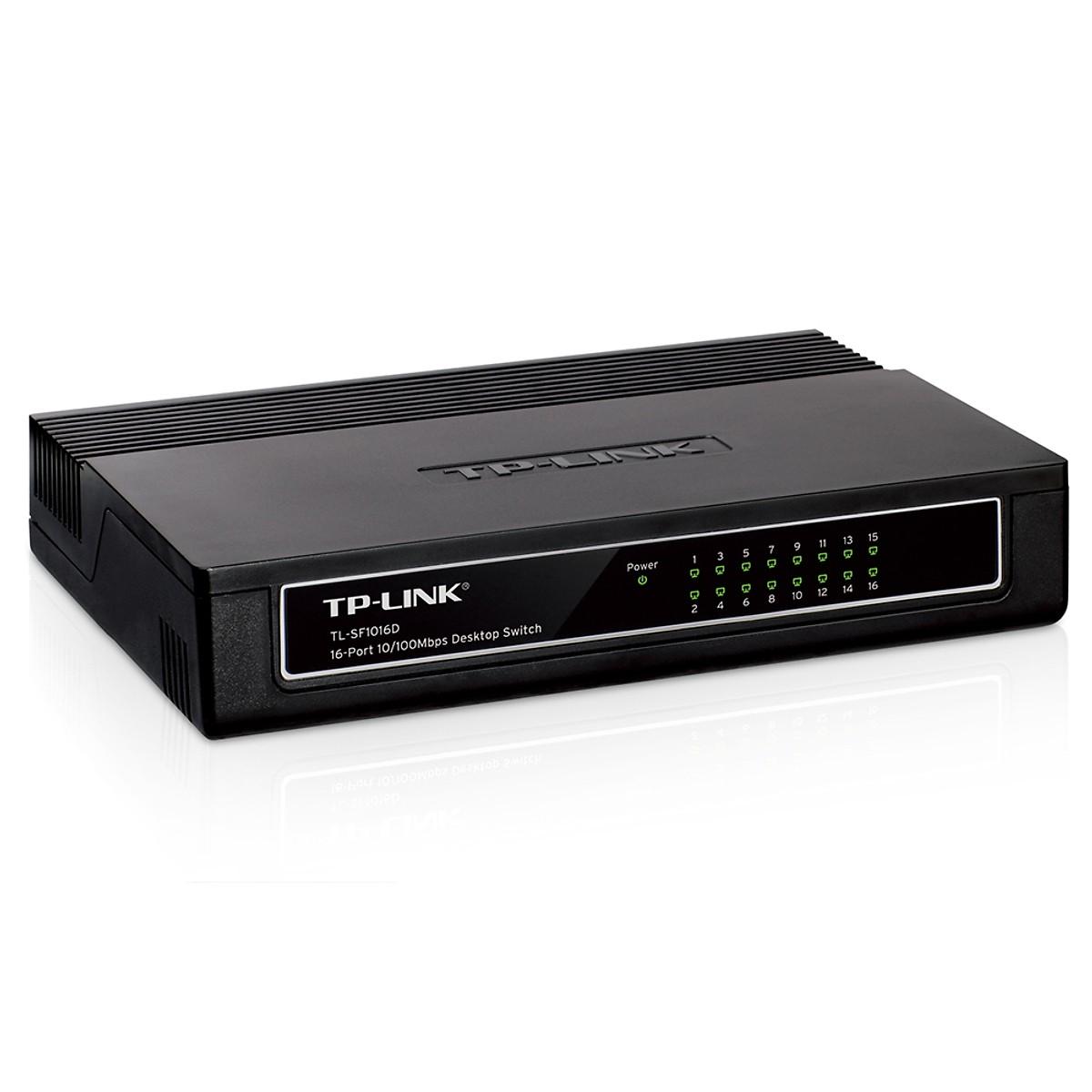 Switch chia mạng 16 PORT TP-LINK TL-SF1016D Chính Hãng