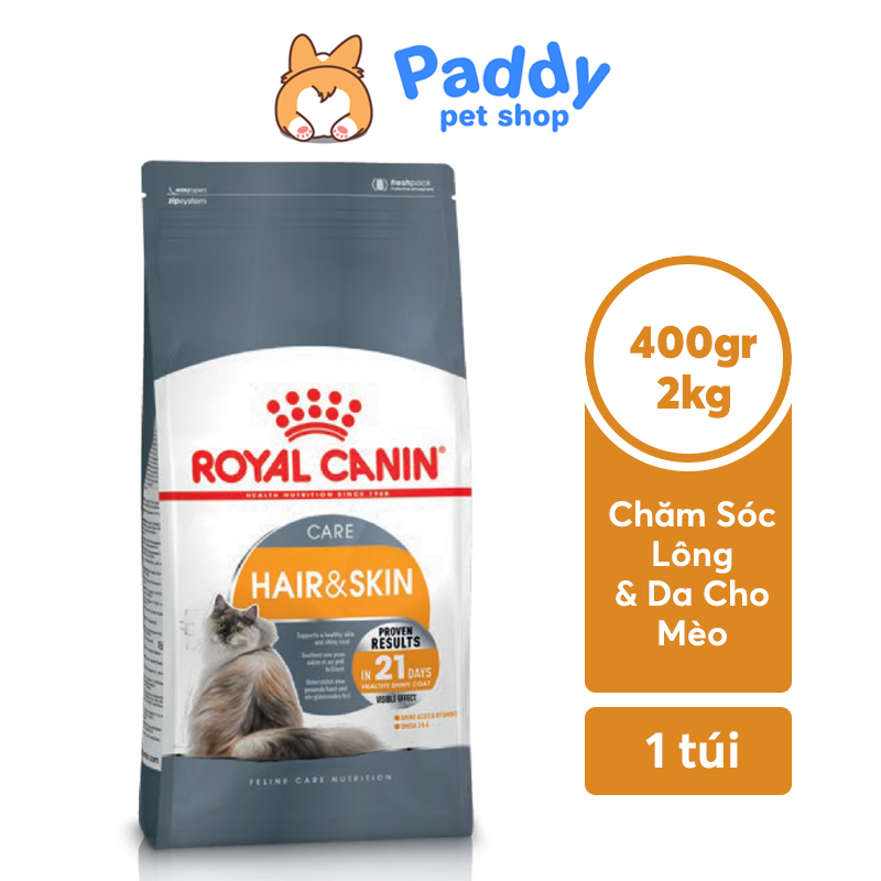 Hạt Royal Canin Hair & Skin Care Cho Mèo Chăm Sóc Lông Da