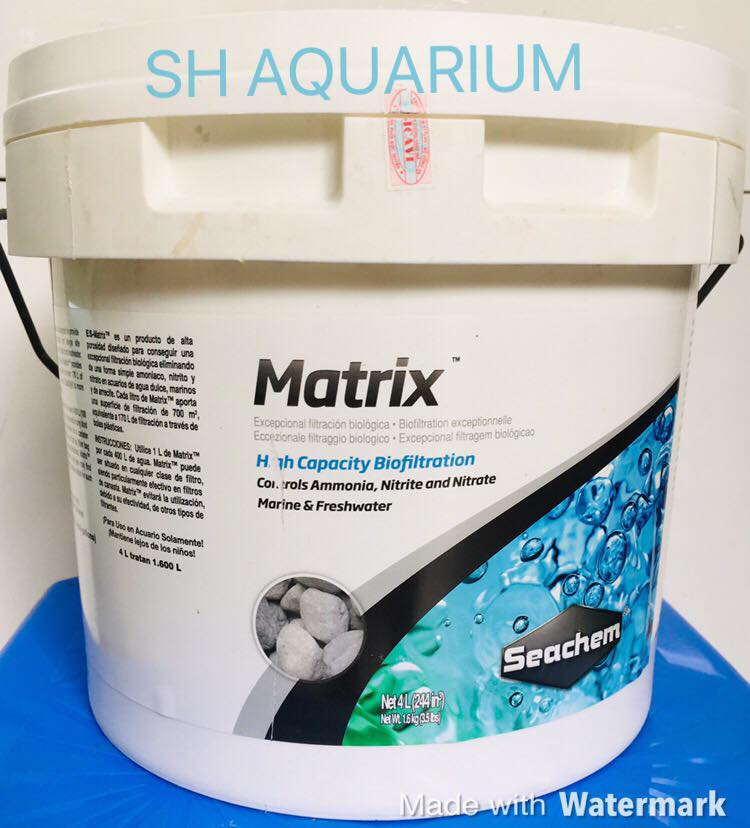 [HOÀN TIỀN 10%]VẬT LIỆU LỌC CAO CẤP SEACHEM MATRIX THÙNG 4LIT