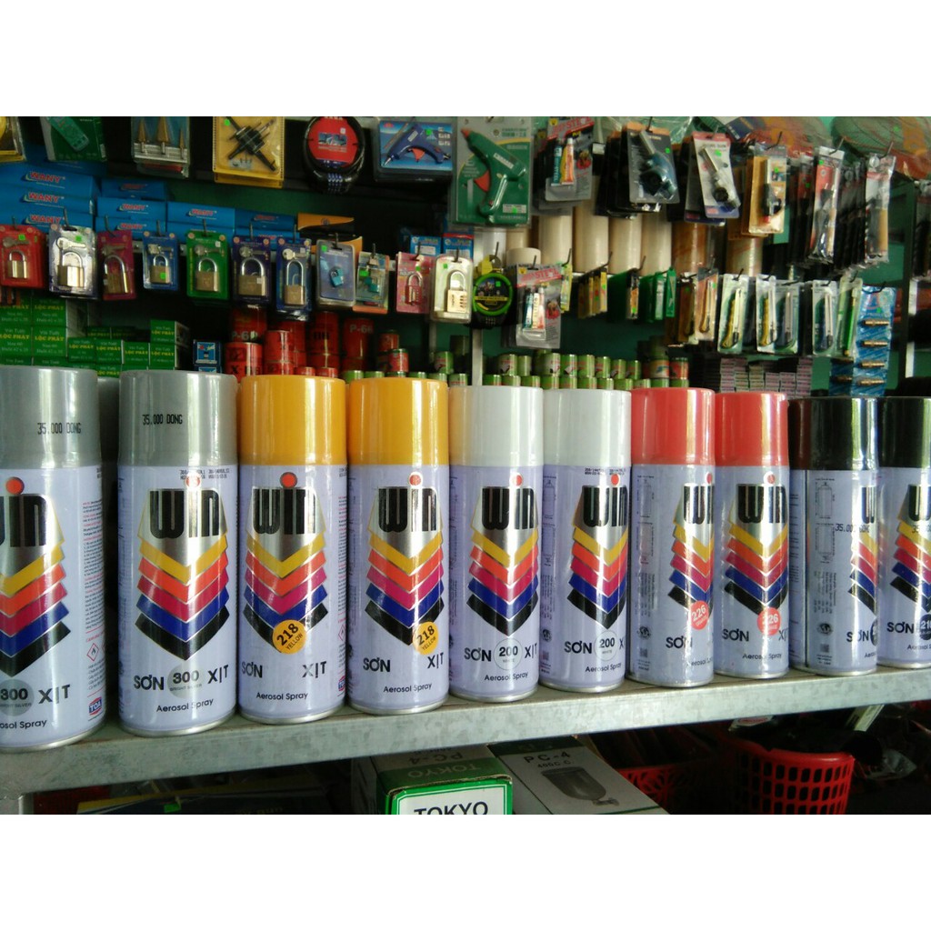 sơn phun màu trắng sữa 200