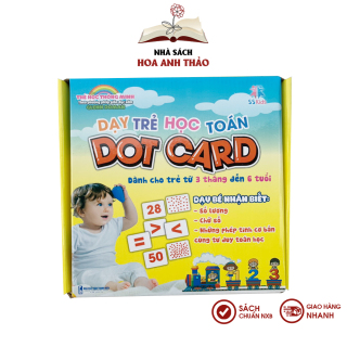 Bộ thẻ Flashcard Dot Card Việt Hà dạy trẻ học toán cho bé từ 3 tháng đến 6 thumbnail