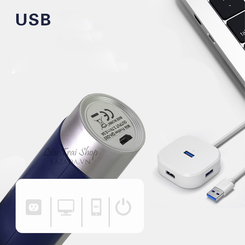 Máy đánh bọt sữa cà phê máy tạo bọt cafe sữa sạc điện USB