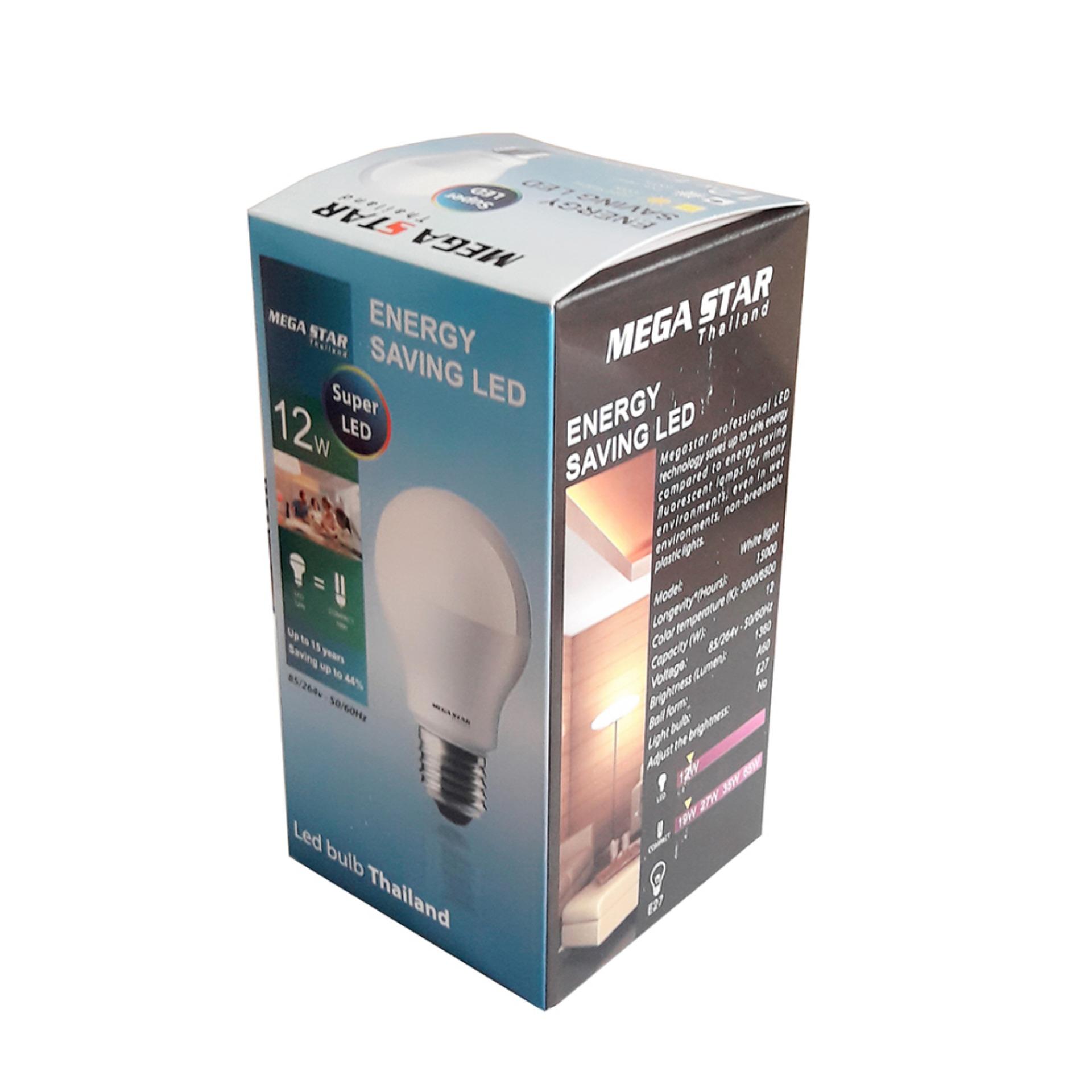 Bóng đèn Megastar LEDBulb 12W E27 6500k (Ánh sáng trắng)